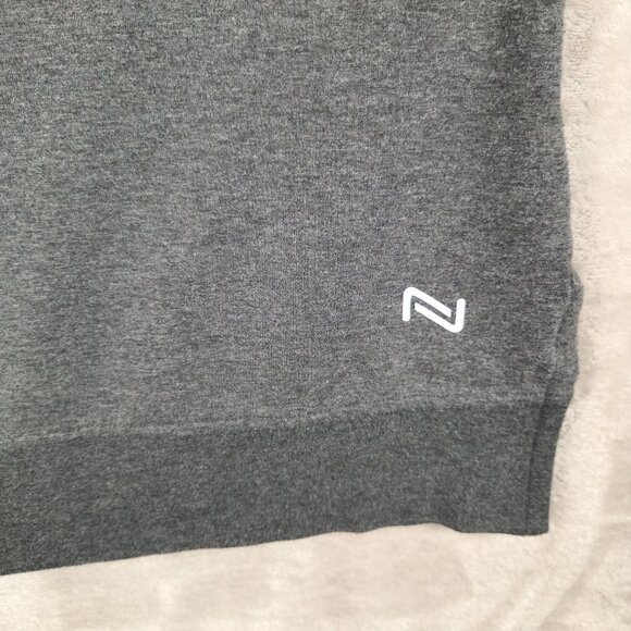 Nola Hooded Sweatshirt Gray Cotton Blend Womens Size 1X - Picture 5 of 13